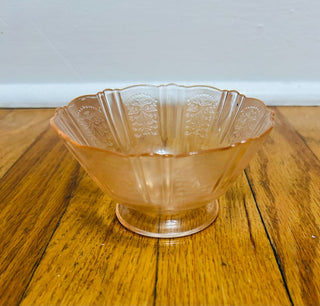 American Sweetheart Pink Depression Glass Bowl