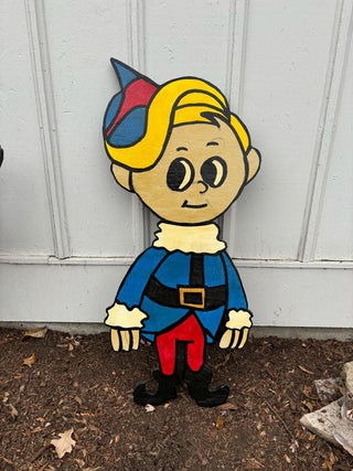 Hermy the Elf Freestanding - Handpainted Character Cutout (Base Not Included)