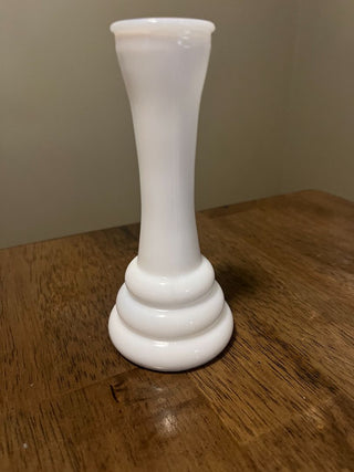 Milk Glass 6" Vase