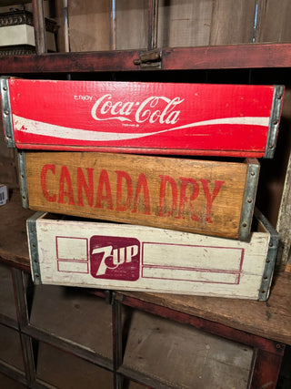 Coca-Cola Wooden Bottle Crate