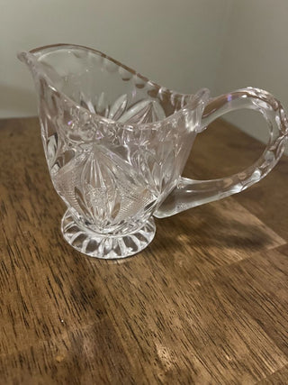 Vintage Crystal Creamer