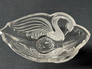 Frosted Swan Bowl