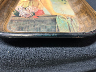 1972 Coca-Cola Elaine Metal Tray