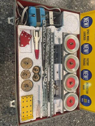 1959 Gilbert Erector The Rocket Launcher Set  #10053