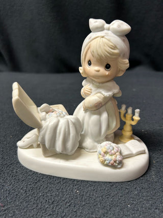 Bridal Girl with Wedding Chest