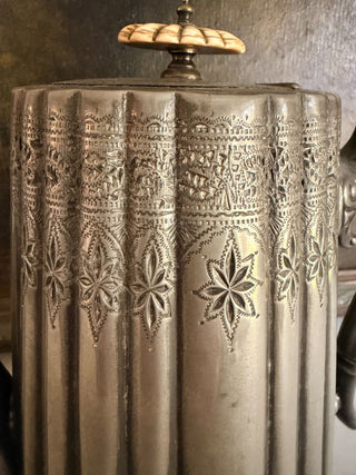Pewter Victorian-Era English Teapot