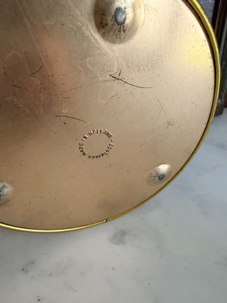 Decorative Dutch Tin w/ Floral Pattern