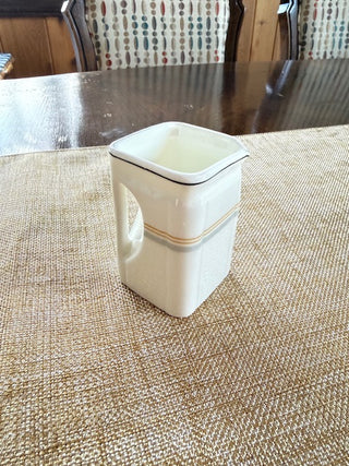 Foley Bone China “Cube” Creamer Cunard Line