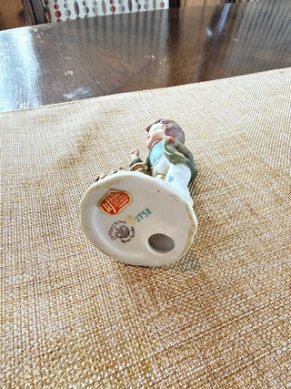 Left on China Decorative Boy w/Squirrels
