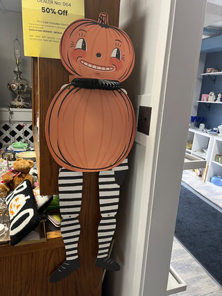Faux VTG. Honeycomb Pumpkin 3-Set-New