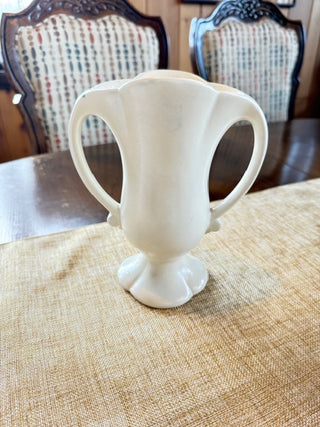 Red Wing Cream Colored Vase