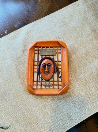 Wooden Korean Mask Small Art