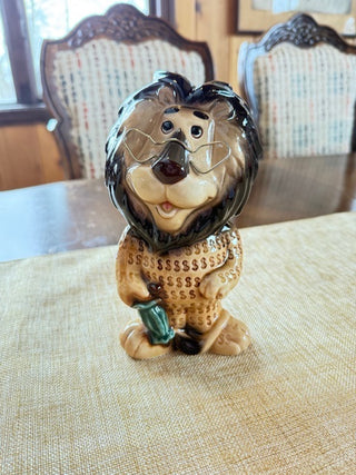 Vintage "Hubert the Lion" Coin Bank