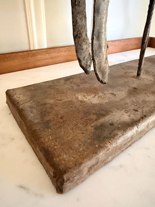 Iron Reindeer Candelabra