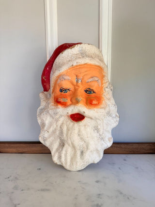 Paper Mache Santa Head Hanging