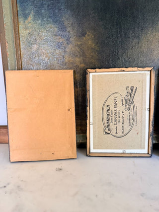 Signed Lee Set of 3 Framed Toy Soldier Paintings