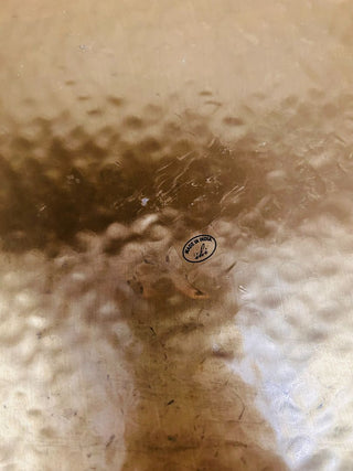 Gold Metal Hammered Tray