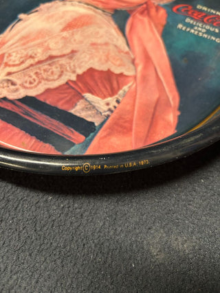 Oval Coca-Cola Tray