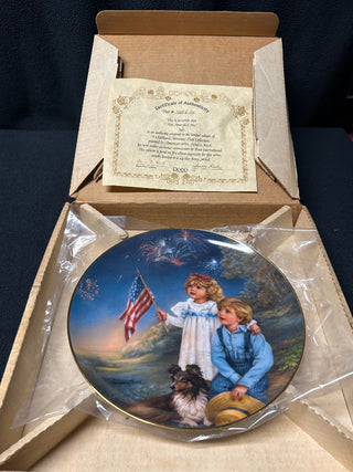 Star Spangled Sky-Plate 1985