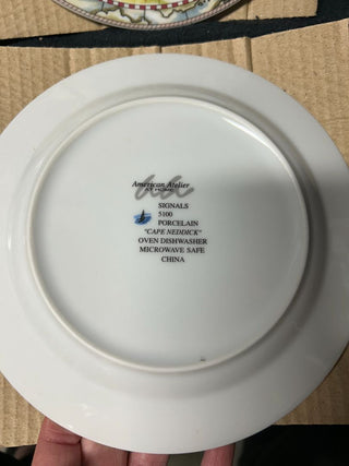 Lighthouse dessert plates-set of 4