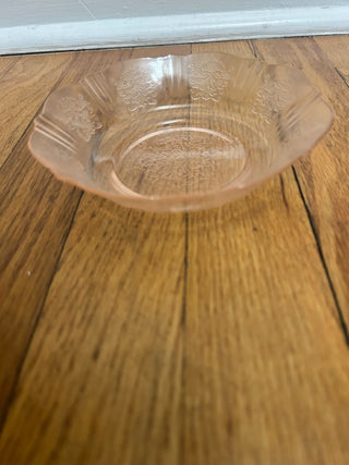 Vintage Depression Glass Bowl