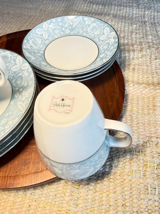 Style House Blue Floral 12 pcs. set