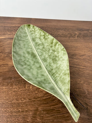 Christian Tortu Leaf Plate (Paris)
