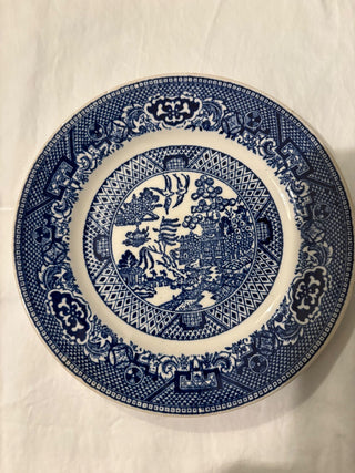 Blue Willow Desert Plate