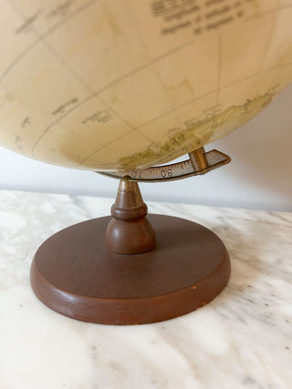 Cream 12" Cram's Imperial World Globe