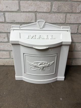Wall Mounted Cast Aluminum Mail Box by Gaines Manufacturing Co