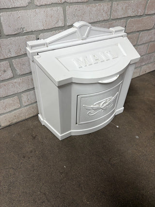 Wall Mounted Cast Aluminum Mail Box by Gaines Manufacturing Co