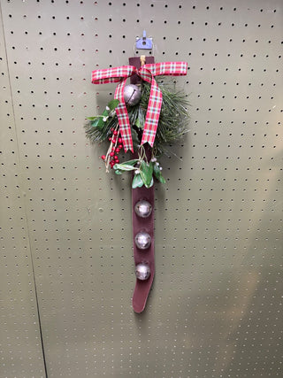 Jingle Bell Strip w Holiday Greens