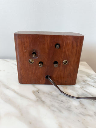 General Electric Wood-Cased Alarm Clock