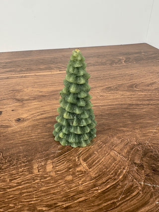 Vintage Christmas Tree Candle