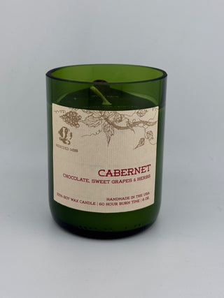 Cabernet Scented Candle in Wine Bottle - 8 oz