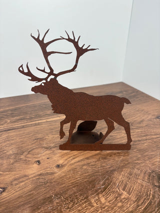 Metal  Deer  Votive Candle Holder