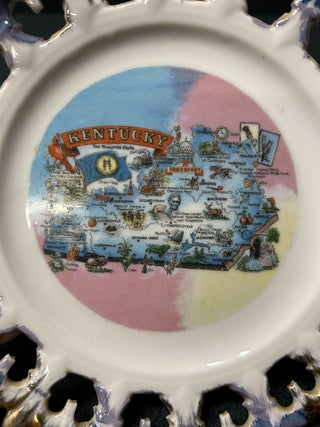 Kentucky Souvenir Plate