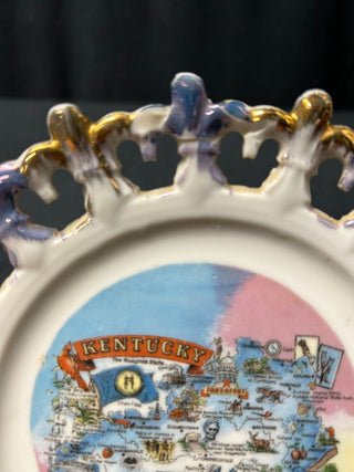 Kentucky Souvenir Plate