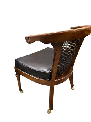 Noble Mod Bourbon Vinyl Chair 24”W x 17” D x 29” T
