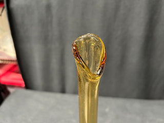Amber Swung Bud Vase