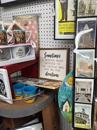 Funny Directions Sign-New