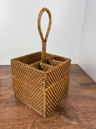 Woven Utensil Caddy