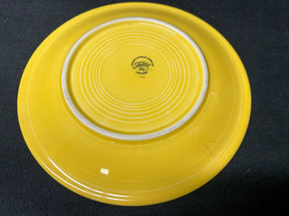 Yellow Fiestaware Dinner Plate