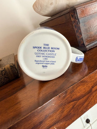 Set of 6 The Spode Blue Room Collection Mugs