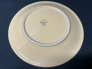 Light Yellow Fiestaware Dinner Plate