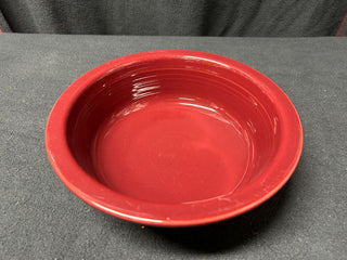 Burgundy Fiestaware Serving Bowl