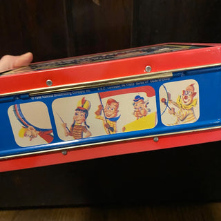 Vintage 1998 Howdy Doody Tin Litho Lunchbox