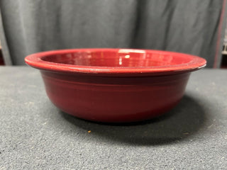 Burgundy Fiestaware Serving Bowl