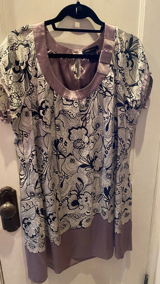 BCBGMaxazria floral dress