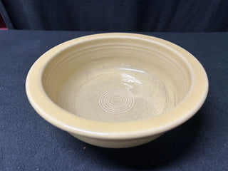 Light Yellow Fiestaware Serving Bowl